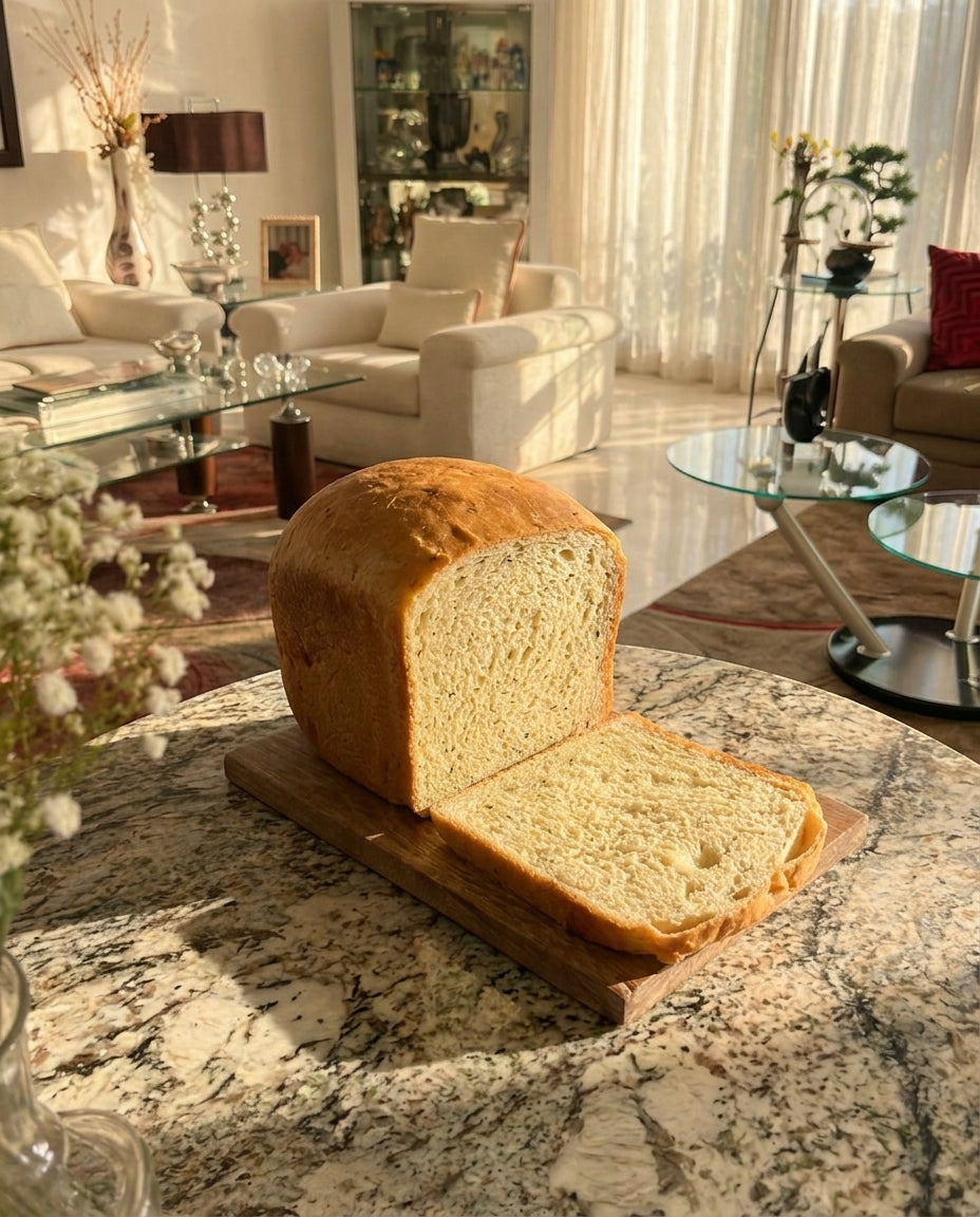 Garden Herb Brioche Bread