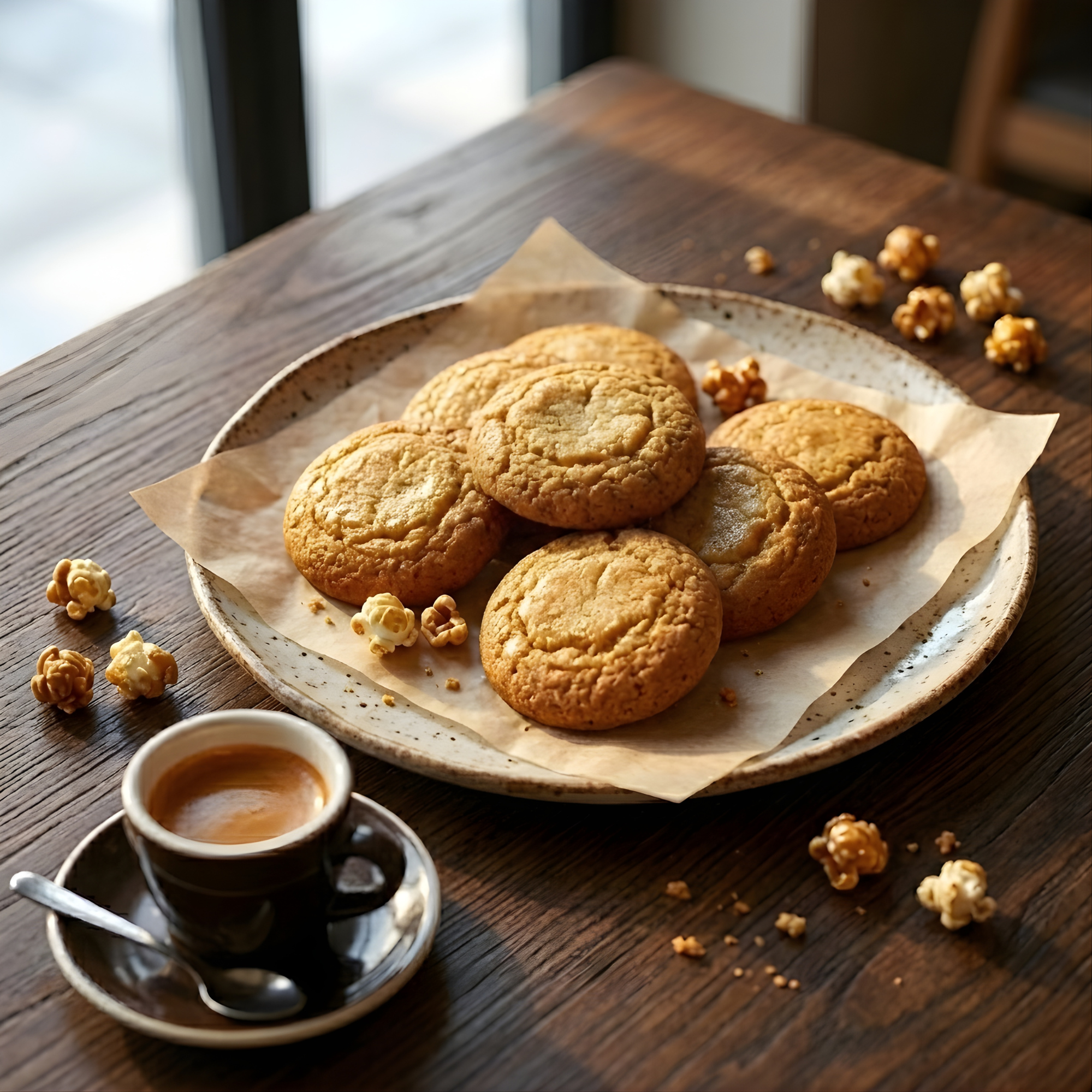 Popcorn Infused Cookies